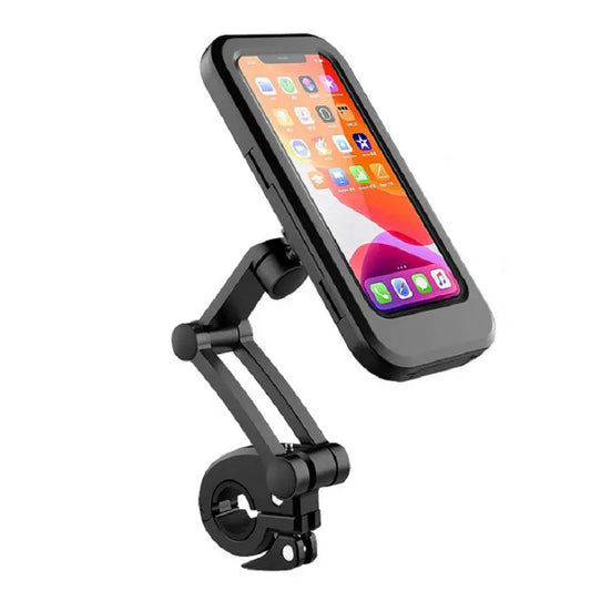 【🔥Year-end Clearance】📱 360° adjustable waterproof phone holder, stable and firm, suitable for bicycles 🚴‍♂️, motorcycles 🏍️ and electric scooters ⚡ | Touch support!