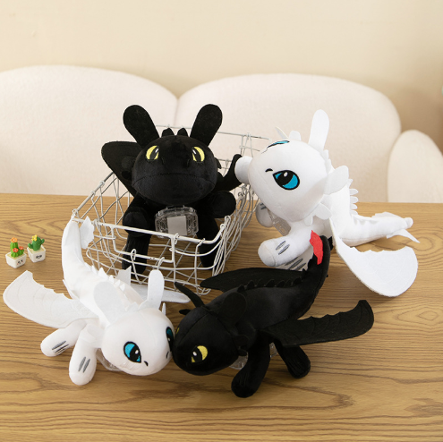 【🔥Year-end clearance】Stuffed cartoon black and white dragon plush toy🎁