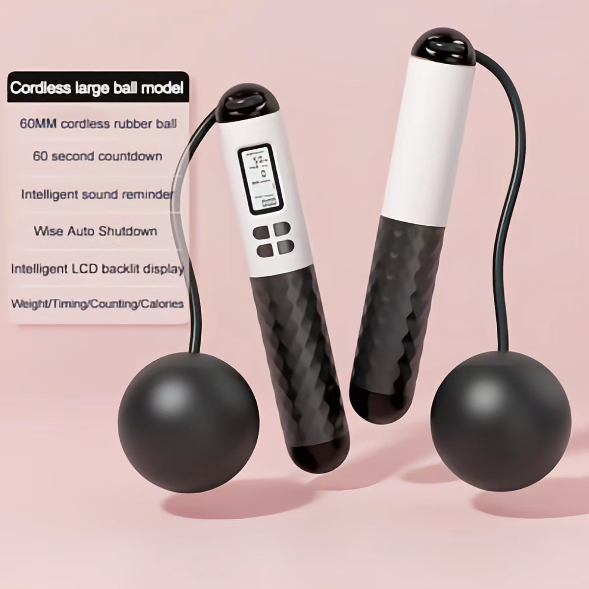 【🎅Christmas Specials🎁】Skipping Rope with Counter ( Gravity Ball without Rope) , For Lose Weight, Burn Calories