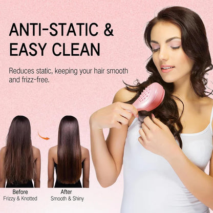 🪮 Easy to Use, Comfortable, Easy to Clean!/ The Magical Retractable Comb