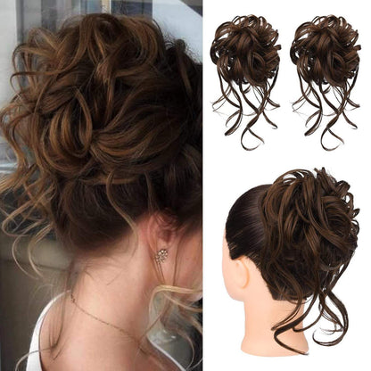 【🎁New Year Special】Messy Curly Hair Bun