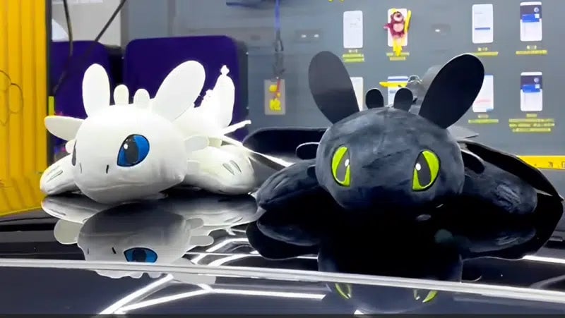 【🔥Year-end clearance】Stuffed cartoon black and white dragon plush toy🎁